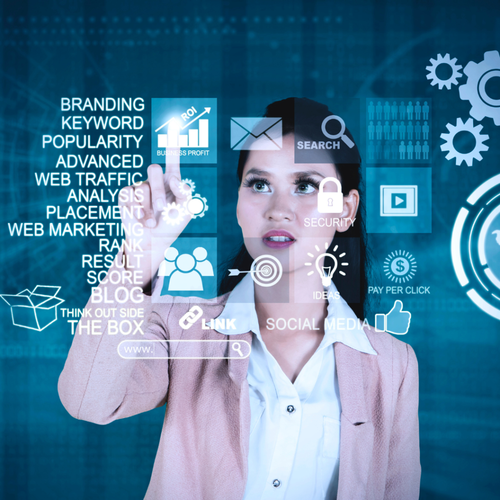 Customized Digital Marketing Solutions representing image in the Digital Marketing page www.dineshtejagroups.com/digital-marketing