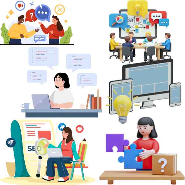 Professional business website solutions by Dinesh Teja Groups