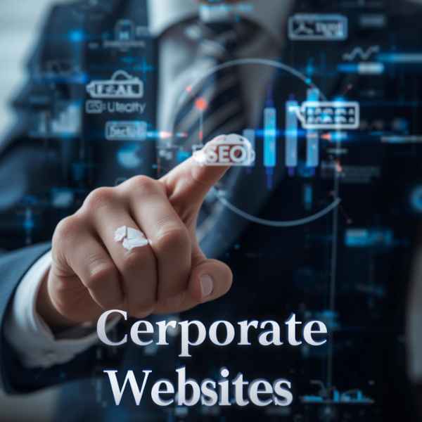 SEO solutions for corporate websites improving brand credibility, search rankings, and overall digital presence