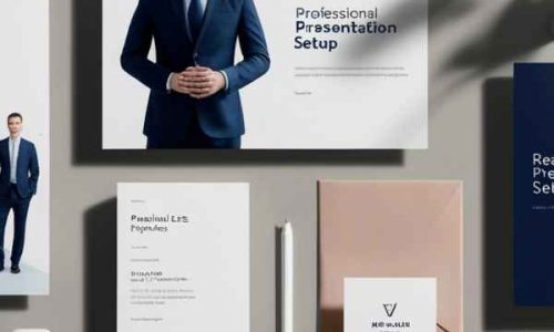 Brand style guide concept showing logo usage rules, color palette, typography, and visual branding guidelines